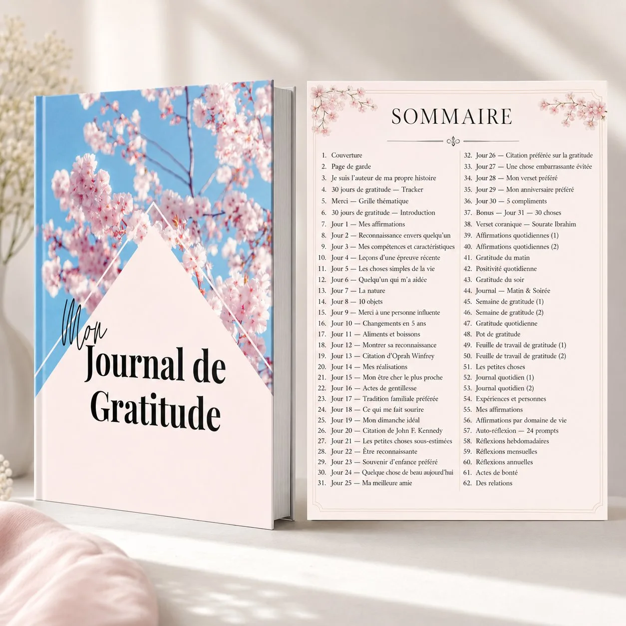 Journal de gratitude